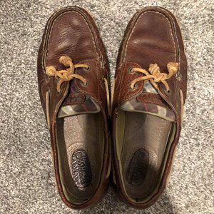 Dark Brown Sperry Top Sider W8